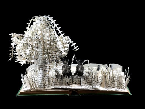 Book Sculpture: Tom Sawyer